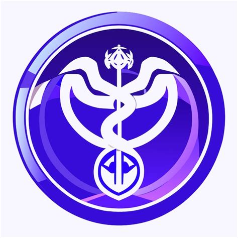 Ilustración de vector de logotipo de serpiente médica Vector Premium