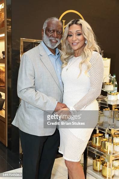 Ray Huger and Karen Huger attend La' Dame Pop-up at Bloomingdales on ...