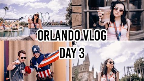 Orlando Florida Vlog Day 3 Islands Of Adventure HHN29 YouTube