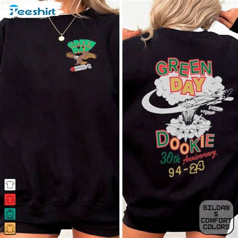 Green Day Dookie Th Anniversary Tour T Shirt Green Day Dookie