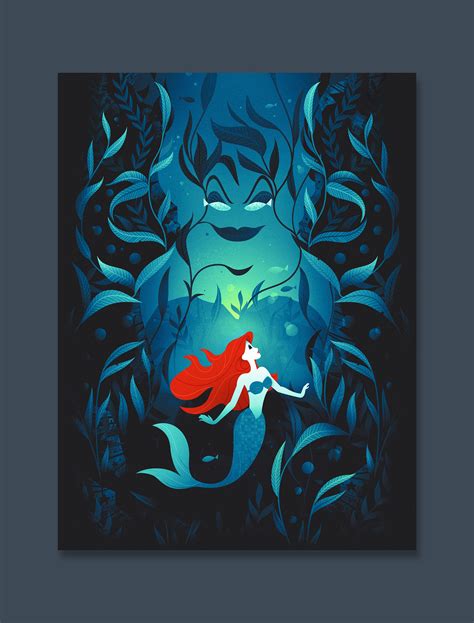 Disney Villain Posters Behance