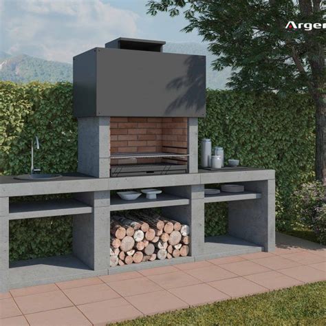 Barbacoas Archivos Argemi Prefabricats Outdoor Fireplace Patio