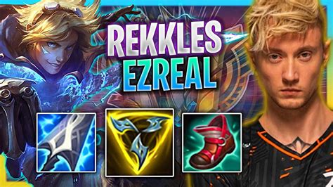 Rekkles Is Insane With Ezreal Fnc Rekkles Plays Ezreal Adc Vs