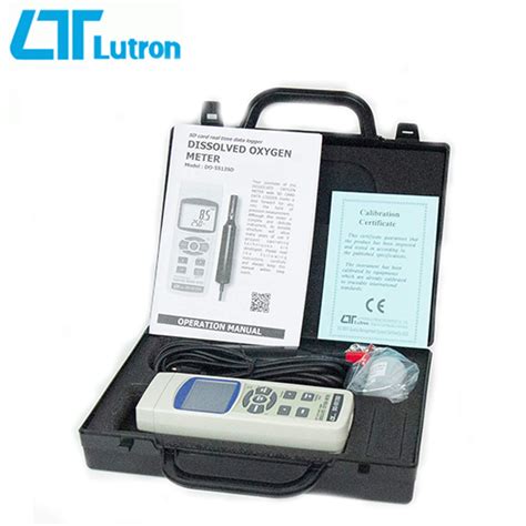 Lutron DO 5512SD Dissolved Oxygen Meter Supplier Alat Radio