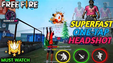 Freefire Lateat One Tap Auto Headshot Trick For Mobile One Tap