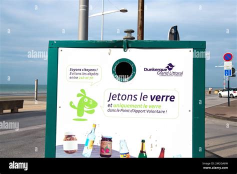 Recycling Of The Glass Recyclage Du Verre 05052016 Stock Photo