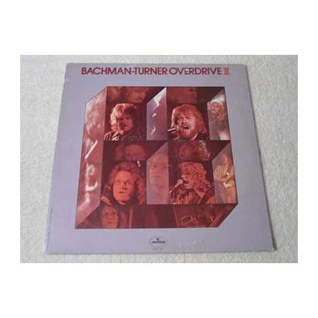 Bachman Turner Overdrive Ii Vinyl Lp Record For Sale