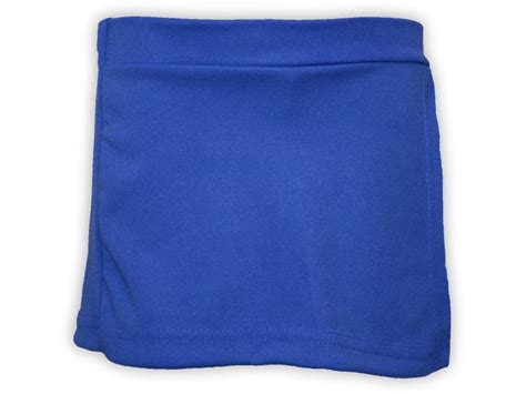 Short Saia Juvenil Helanca Azul Royal Del France