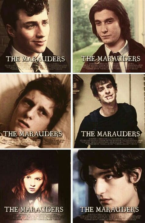 The Marauders Fan Cast Harry Potter Marauders The Marauders Harry