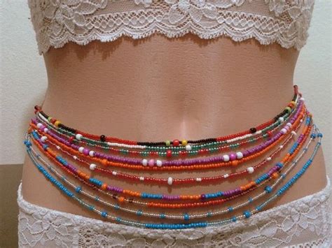 Double Waist Beads Body Jewelry Belly Waist Beads Body Jewelry Bead