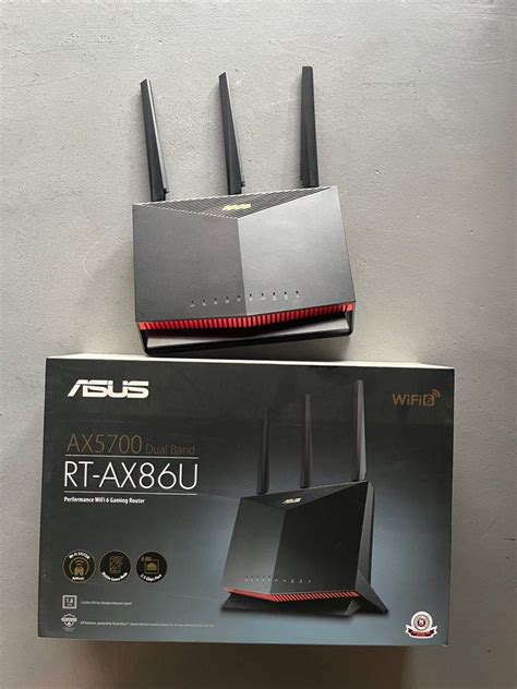 ASUS AX86U wifi 6 dual band, Computers & Tech, Parts & Accessories ...