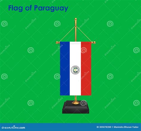 Bandeira Do Paraguai Bandeira Nacional Do Paraguai Sinalizador De