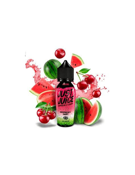 Just Juice Iconic Fruit Watermelon And Cherry 50ml 0mg Vape E Liquid