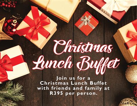 Riviera On Vaal Resort On Twitter Christmas Lunch Buffet Limited