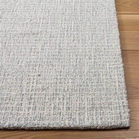 Latitude Run Handmade Tufted Wool Light Gray Ivory Area Rug Reviews