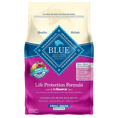 Blue Buffalo Senior Dog Food Feeding Chart