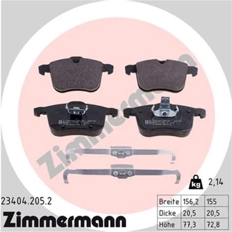 ZIMMERMANN BREMSSCHEIBEN SET Beläge für OPEL VECTRA CC Z02 Caravan