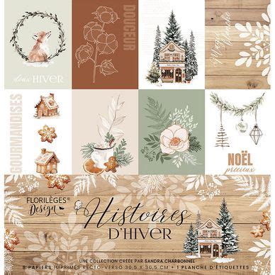 Histoires D Hiver Kit De Collection Floril Ges Design Chez Rougier Pl