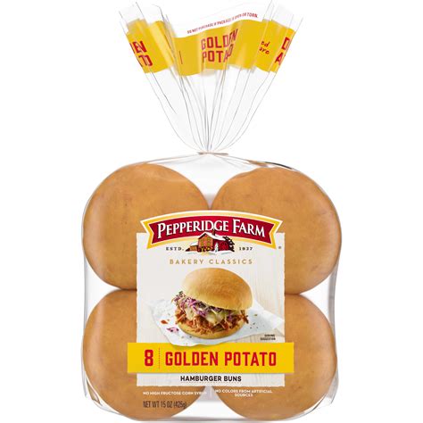 Pepperidge Farm Golden Potato Hamburger Buns Shop Buns Rolls At H E B