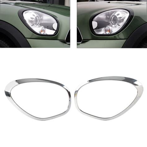 For Bmw Mini Cooper R Countryman Front Headlight Ring Bezel