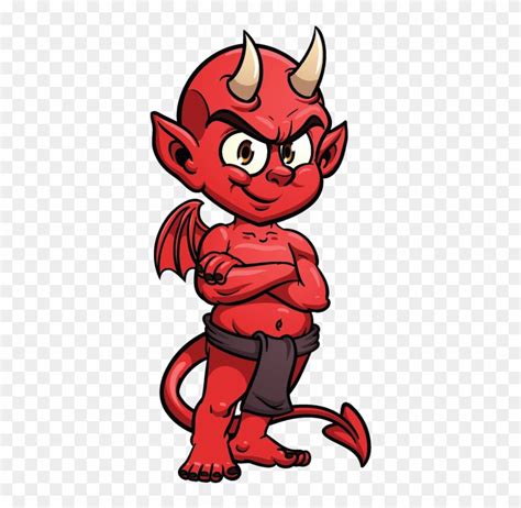 Angel With Devil Horns Cartoon