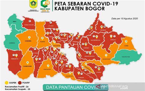 Detail Peta Kecamatan Kabupaten Bogor Koleksi Nomer 6