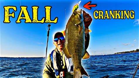 Lake St Clair Fall Smallmouth Bass Fishing Youtube