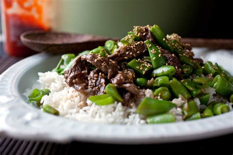 Stir Fried Beef And Sugar Snap Peas Recipe Nyt Cooking