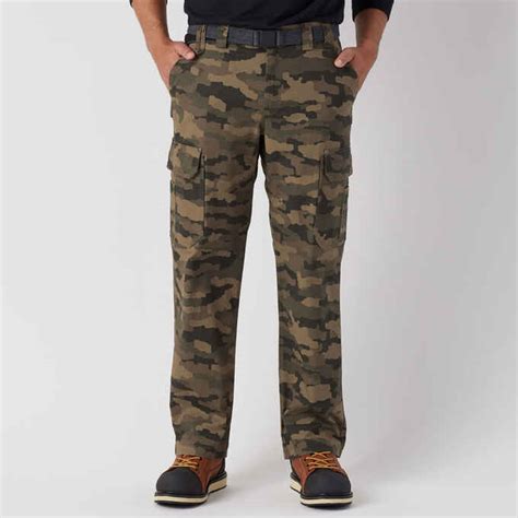 Mens Duluthflex Fire Hose Camo Relaxed Fit Cargo Work Pants Duluth
