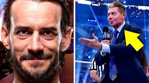 Former Aew Champ Released Cm Punk Backstage At Aew Dynamite Vince