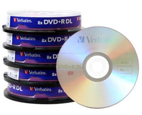 Verbatim Dvdr Double Layer 85 Gb 8x Imprimée 50 Pièce