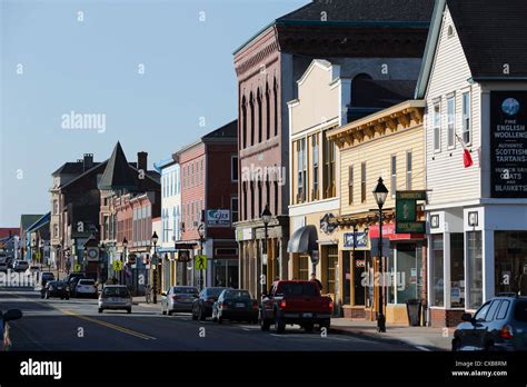 Main Street Yarmouth Nova Scotia Canada Stock Photo Alamy