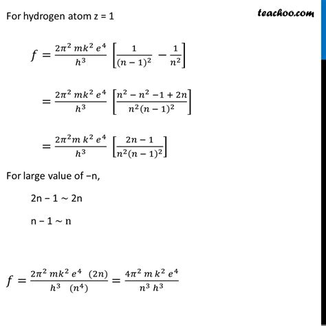 Frequency Formula Physics