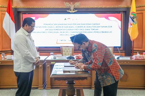 KPU Jateng Terima Dana Hibah Rp791 Miliar Untuk Pemilihan Gubernur 2024