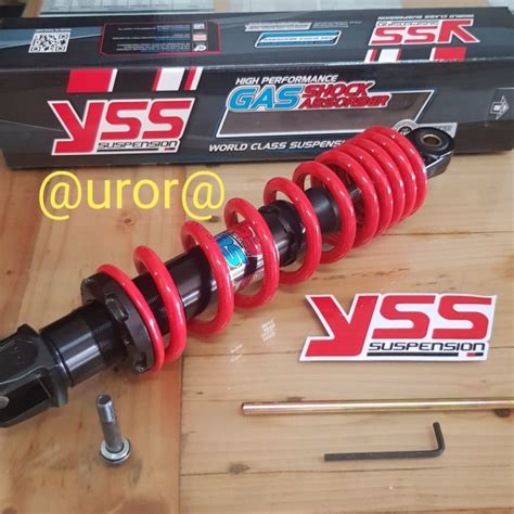 Jual New Shock YSS DTG EVO Black 310 MM Mio Beat Fino Scoopy