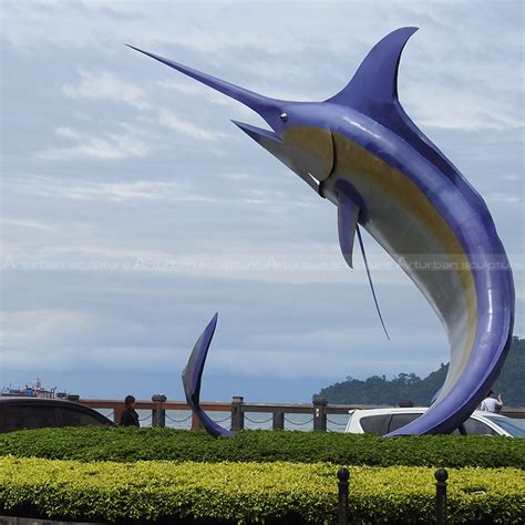 Blue Marlin Statue