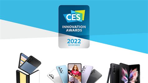 Consumer Technology Association Honra A Samsung Con 43 Premios De Innovación Ces 2022 Por Diseño