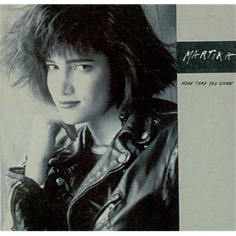 Martika More Than You Know 4 Track Uk 3 Cd Single Cd3 125004