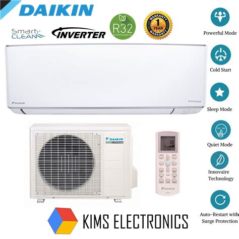 Daikin 1 0hp 2 5hp Wall Inverter Non Inverter R32 Air Conditioner