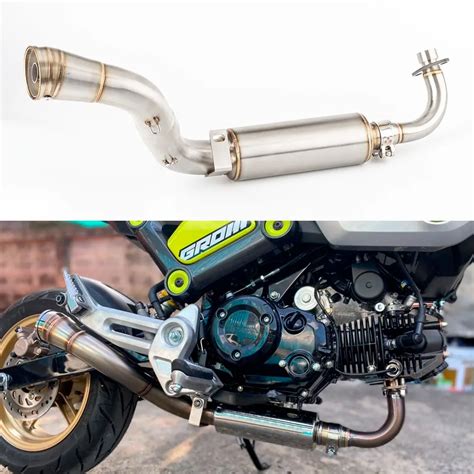 Motorcycle Exhaust Full System With DB Killer For Honda MSX 125 GROM