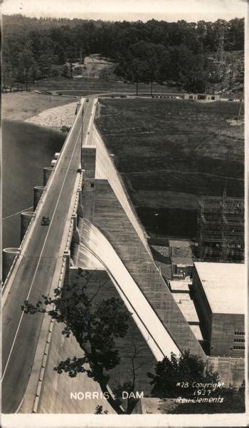 Norris Dam Tennessee Postcard