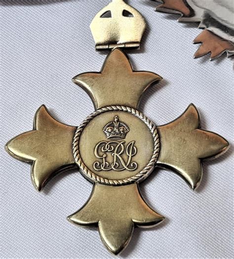 Vintage And Rare Order Of The British Empire Kbe Medal And Breast Star Ww1