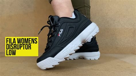 Fila Disruptor Low On Feet Review Youtube