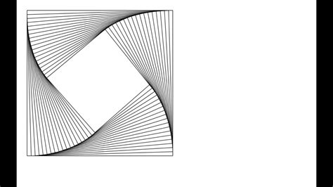 Drawing Geometric Square Patterns Youtube