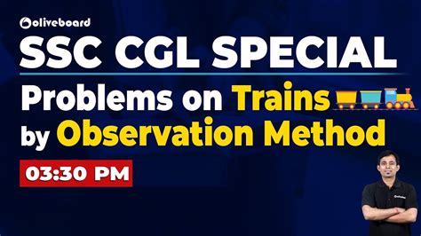 SSC CGL 2019 Time Speed And Distance Problems On Trains Special