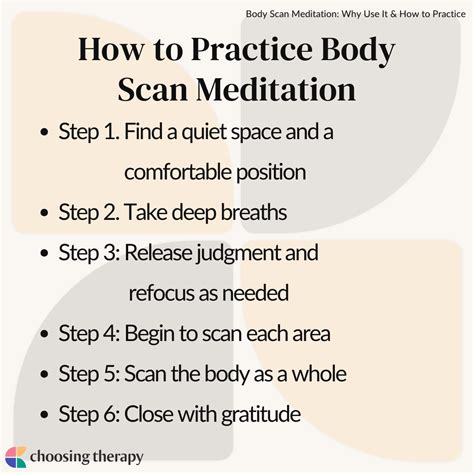 6 Steps To Doing A Successful Body Scan Meditation