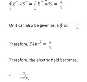 How To Find An Electric Field Using Gauss Law