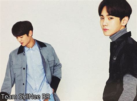 Shinee Cancam Magazine August Issue Minho Taemin Shinee