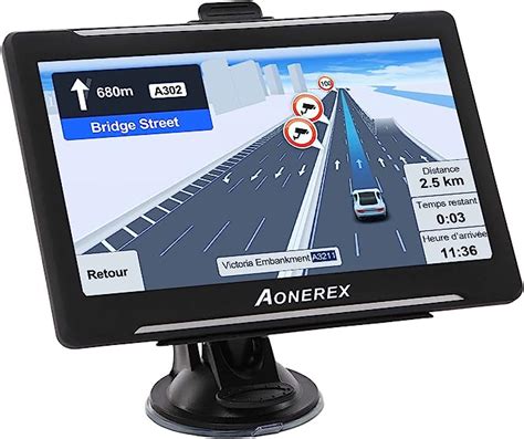 Gps Voiture Pouces Navigation Pour Auto Camion Poids Lourd