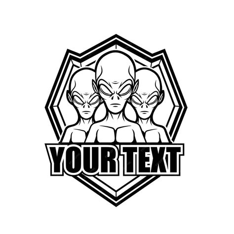 premium vector vector illustration  alien logo template